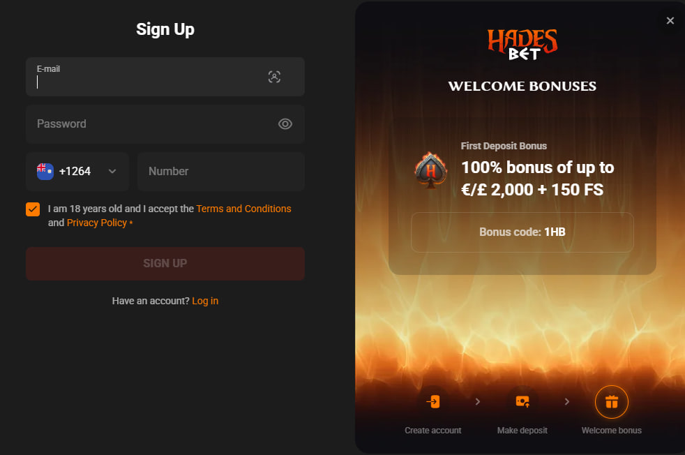 hadesbet casino login